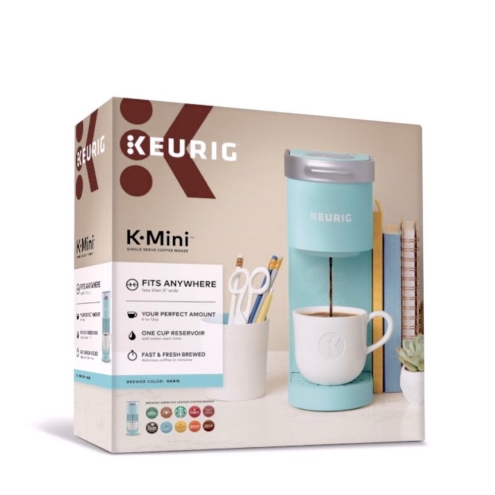 Keurig K-Mini Coffee Maker - Aqua